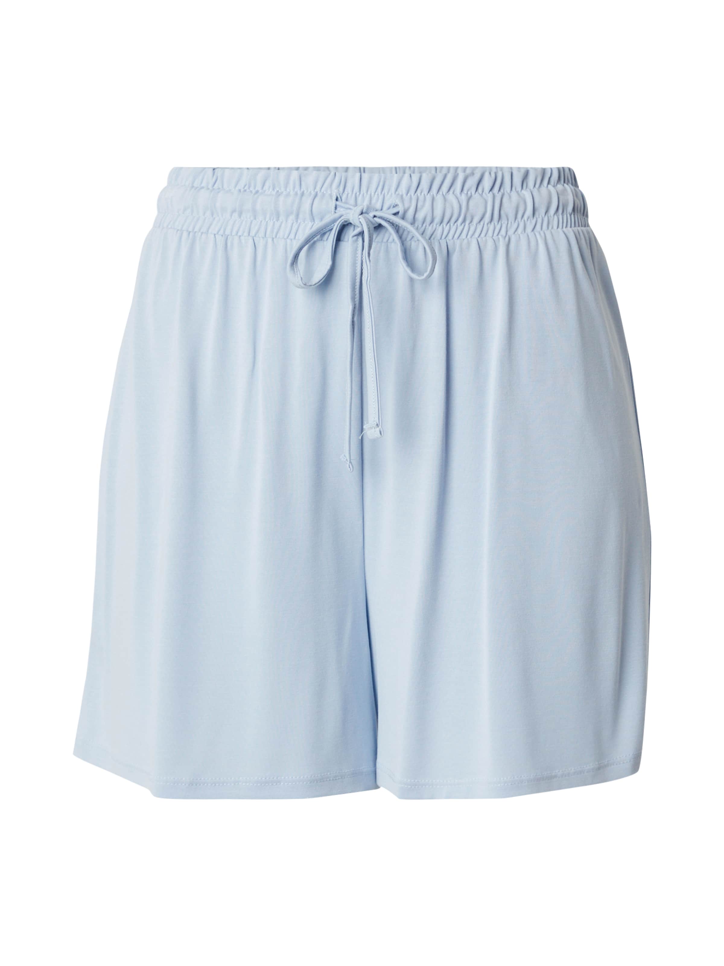 mėlyna PIECES Kelnės 'PCAnora': priekis