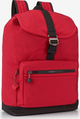 Hedgren Great American Heritage Crusade Rucksack RFID 42 cm in Rot