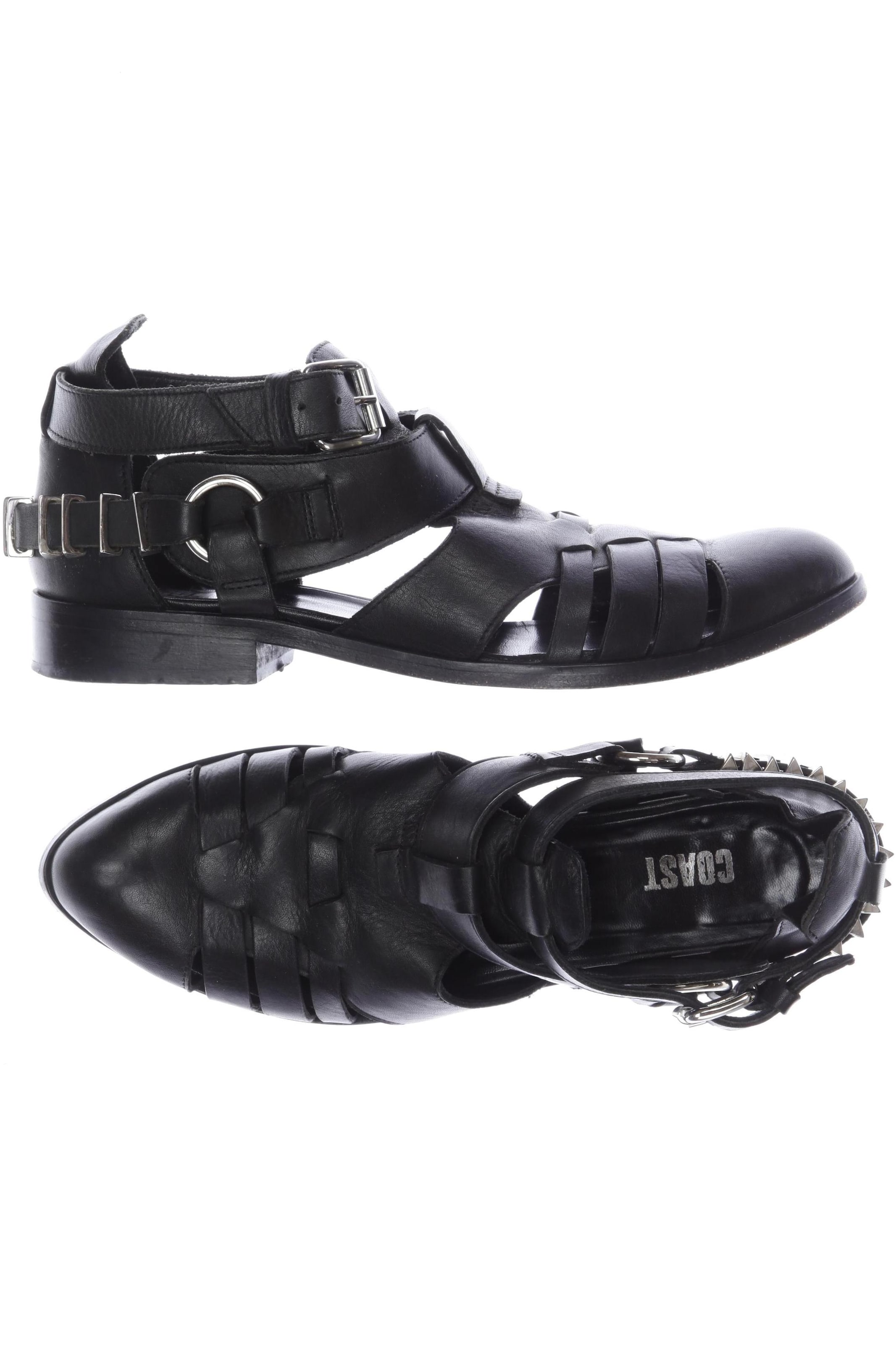 Coast Halbschuh 37 in Schwarz: Vorderseite