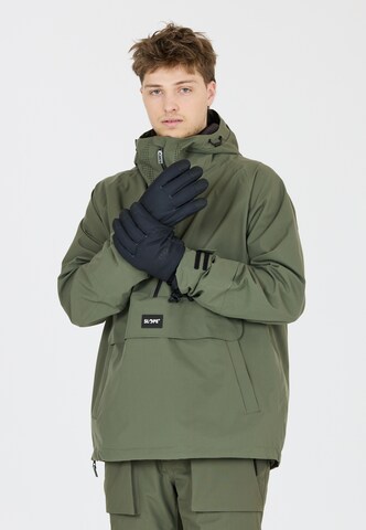 SLOPE Sportjacke 'Ruki' in Grün: Vorderseite