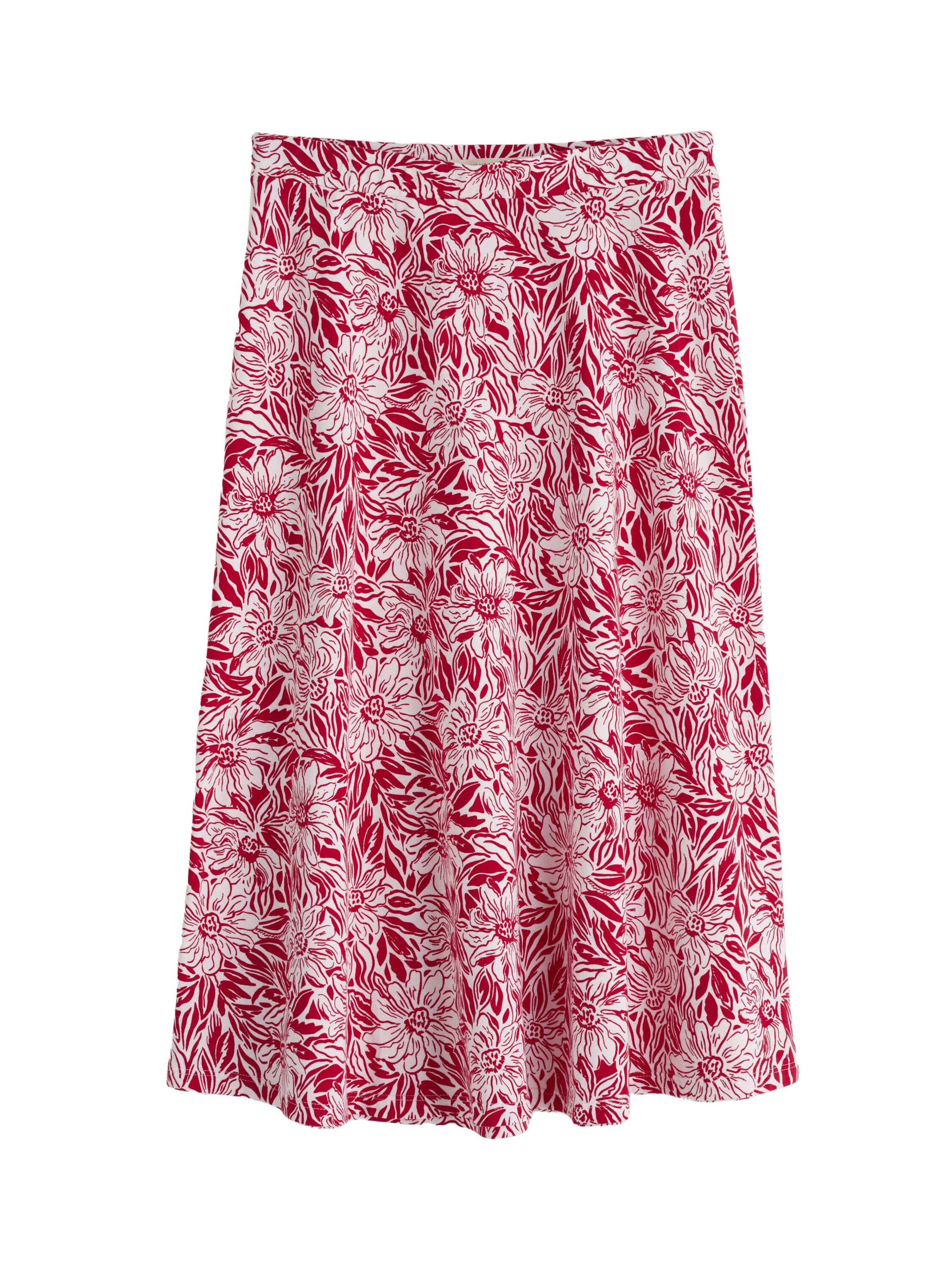 Seasalt Cornwall Nederdel 'Rose' i rød: forside