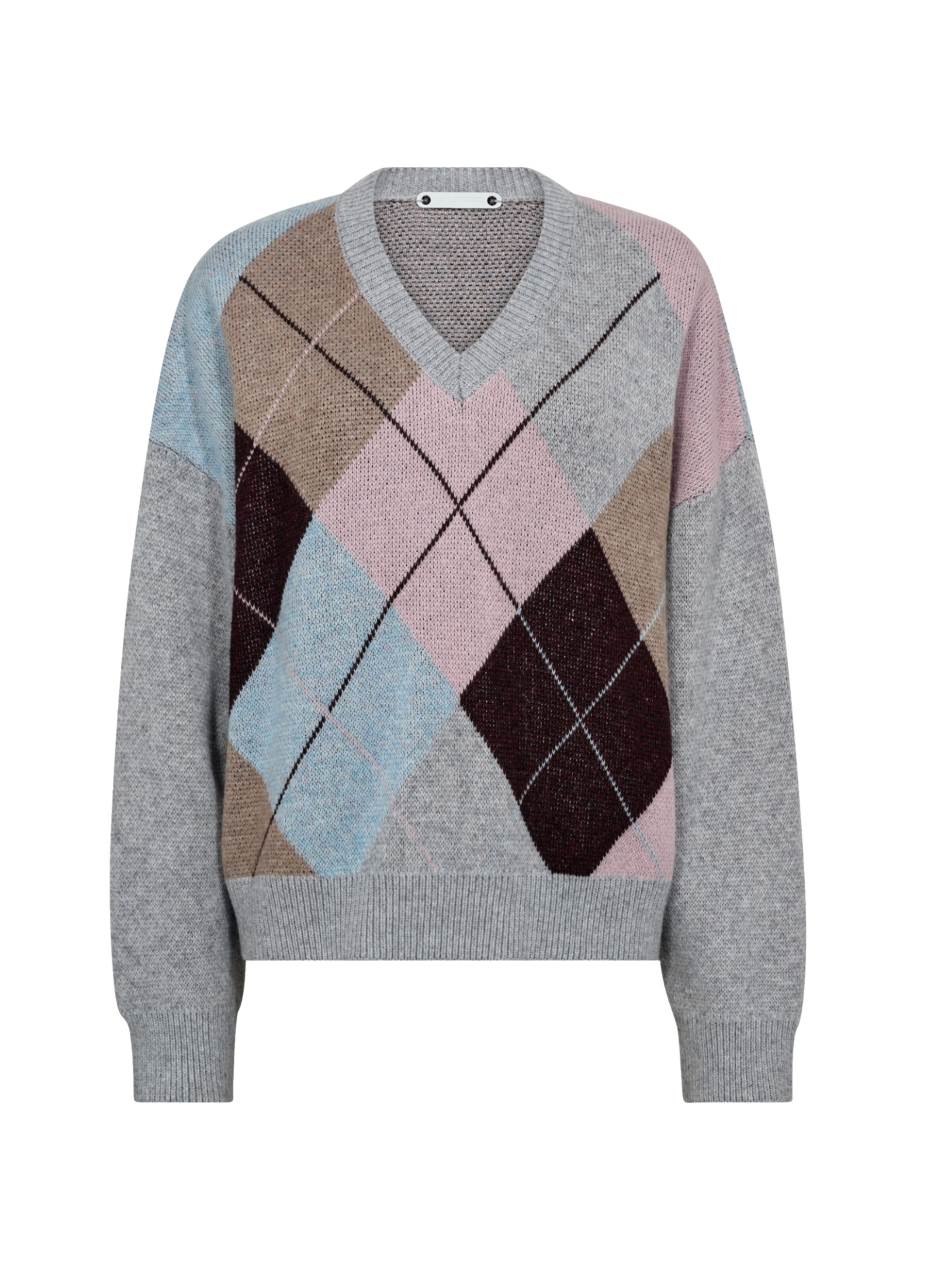 Pullover 'Maja' di co'couture in grigio: frontale