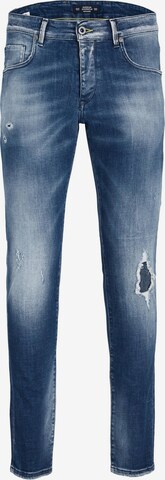 JACK & JONES Slimfit Jeans 'Glenn' i blå: framsida