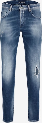 JACK & JONES Slim fit Jeans 'Glenn' in Blue: front