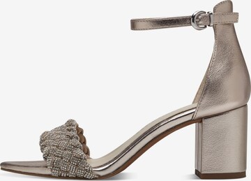 MARCO TOZZI Strap sandal in Silver