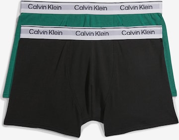 Calvin Klein Underwear Долни гащи в зелено: отпред