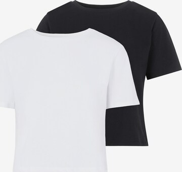 PIECES Shirt 'Rina' in Zwart: voorkant