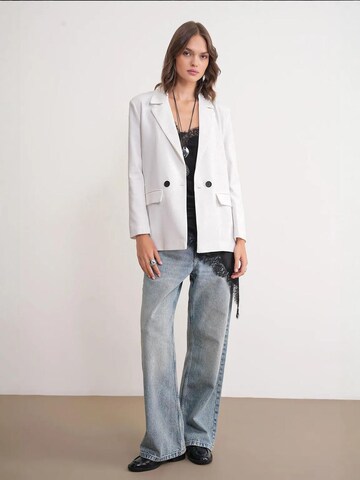 Blazer MixRay en blanc