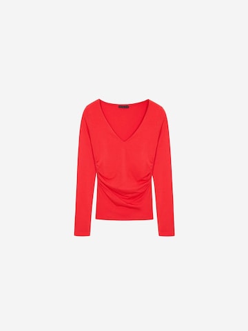 Chemisier 'Blusen' Dilvin en rouge