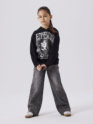NAME IT Sweatshirt in Schwarz