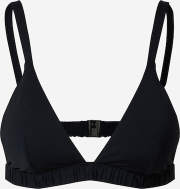 Seafolly Triangel Bikinitop 'Gathered' in Schwarz: predná strana