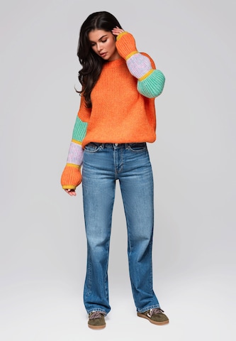 Ombre Sweater in Orange