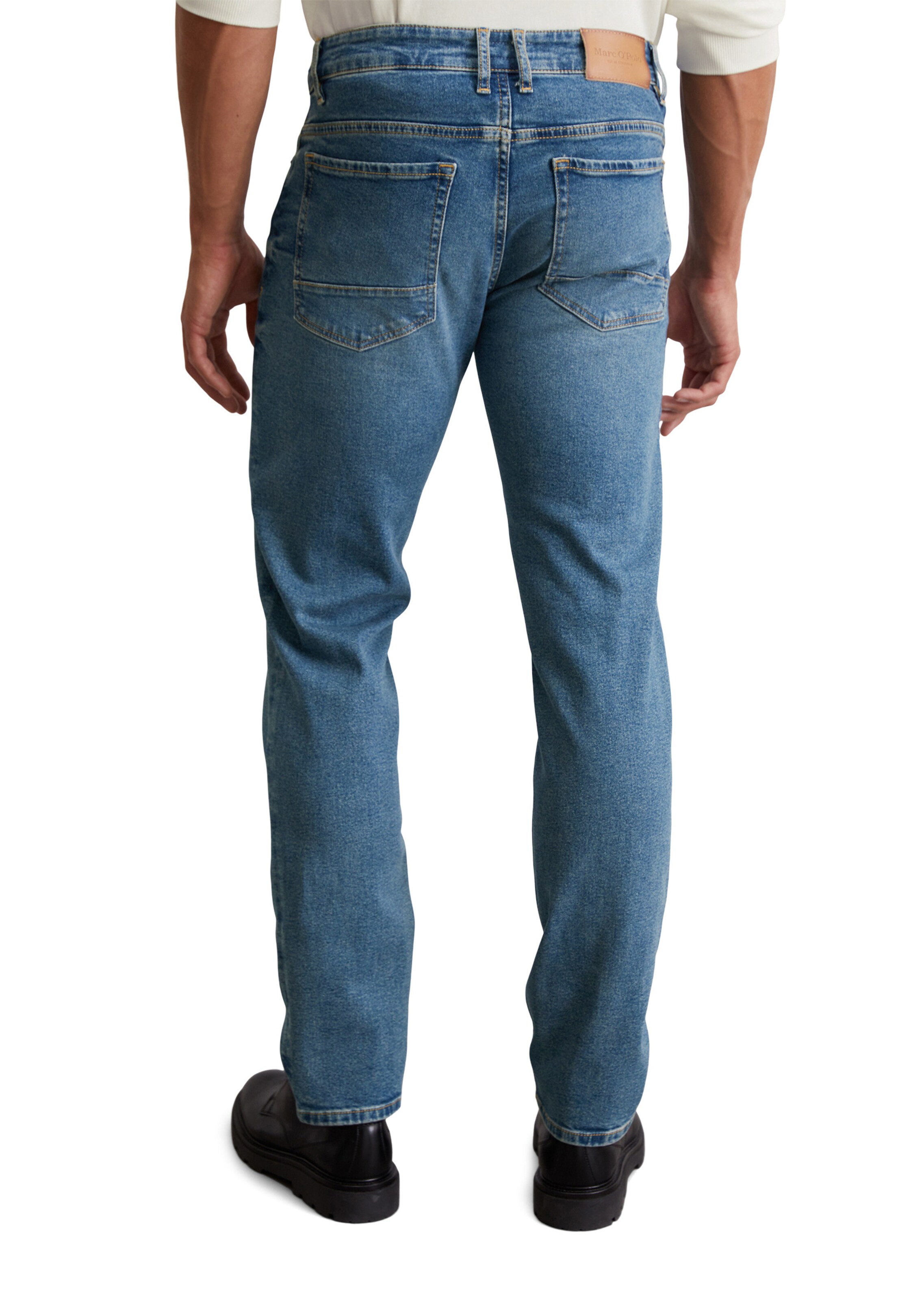 Marc O'Polo Regular Jeans in Blauw