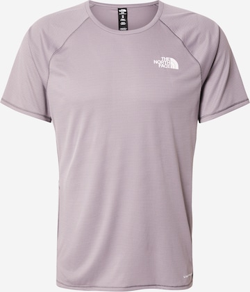 THE NORTH FACE Функционална тениска 'SUNRISER' в сиво: отпред