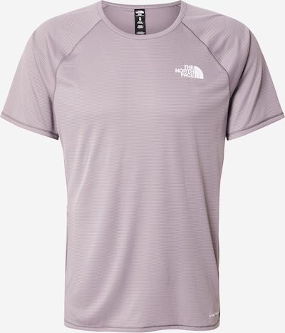 THE NORTH FACE Toiminnallinen paita 'SUNRISER' värissä vaaleanharmaa / valkoinen, Tuotenäkymä