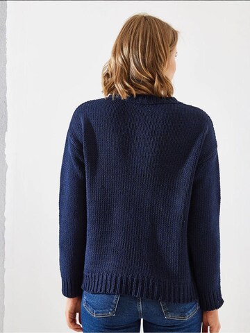 Pull-over 'Pullover' Bianco Lucci en bleu