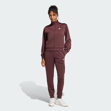 ADIDAS SPORTSWEAR Tracksuit 'Essentials Feel Cozy' in Red: front