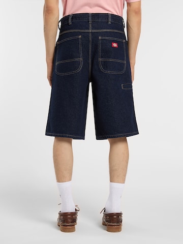 DICKIES Loosefit Jeans in Blauw