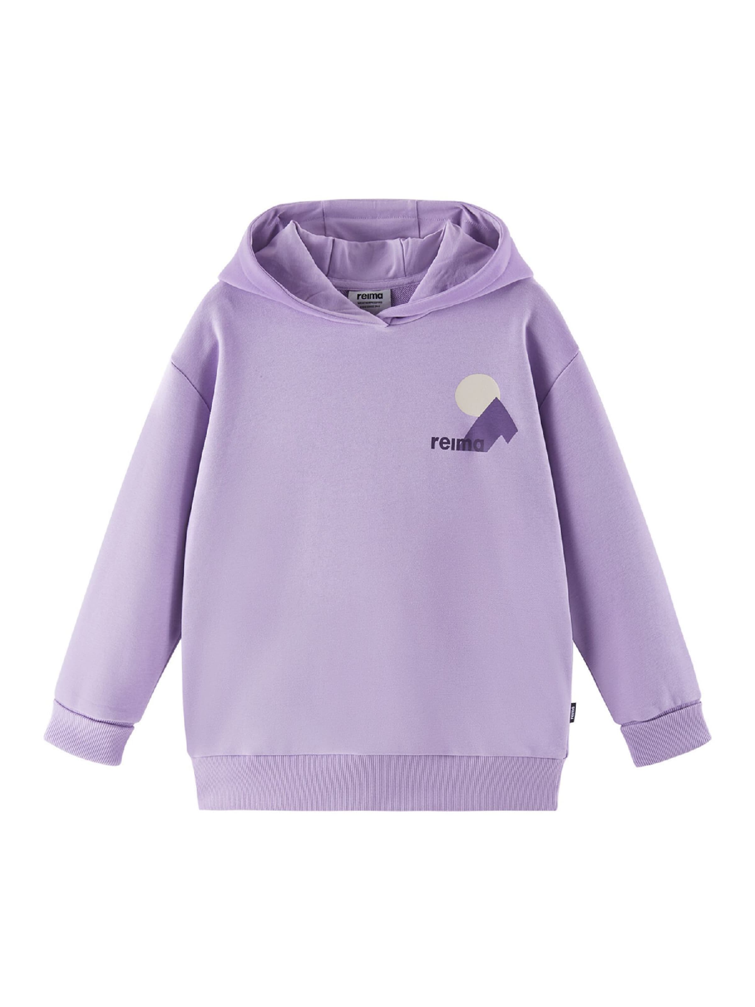 Reima Sweatshirt ' Huppis ' in Purple: front