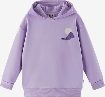 Reima Sweatshirt ' Huppis ' in Purple: front