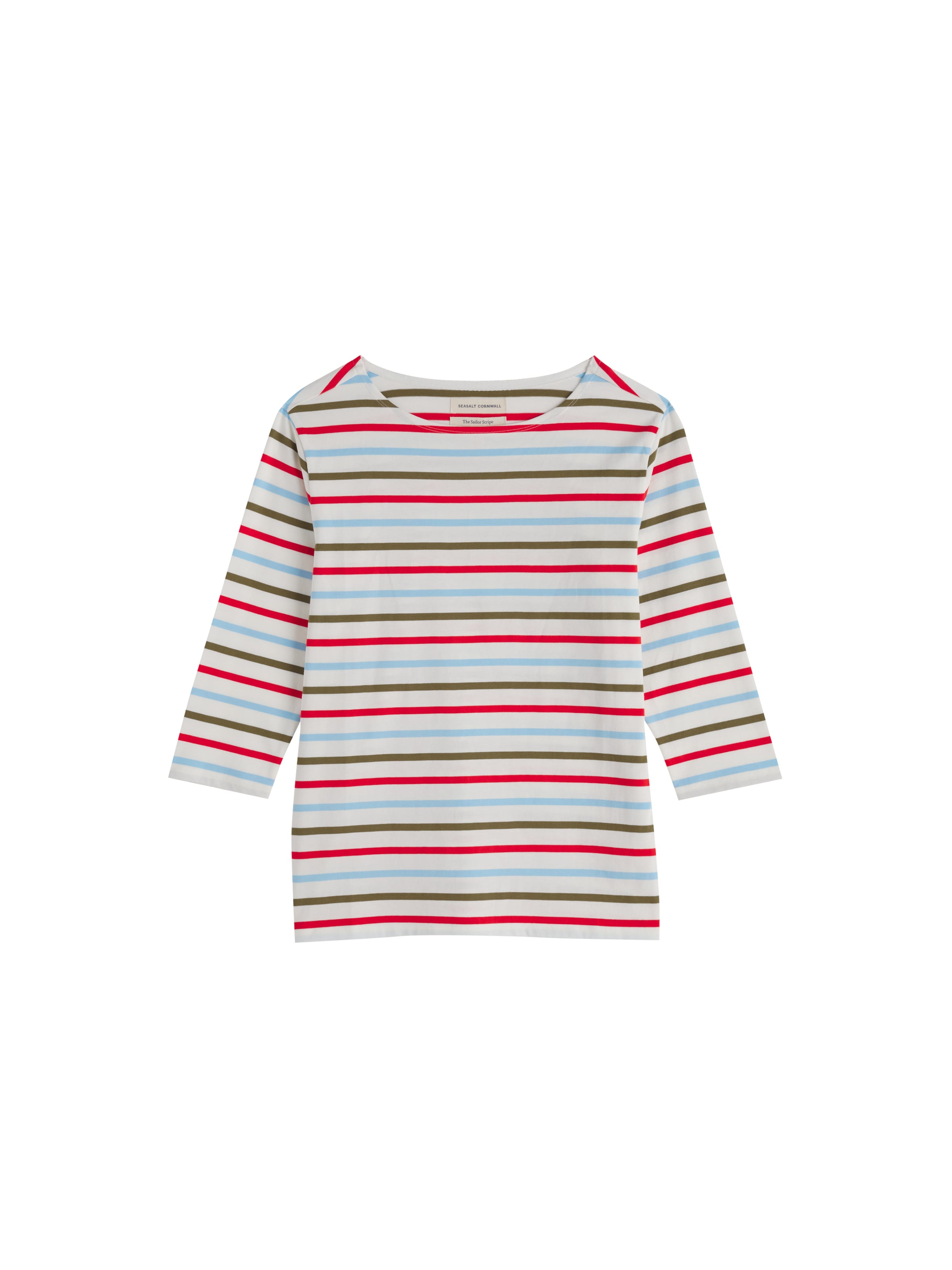 Seasalt Cornwall Shirt 'Sailor' in Wit: voorkant