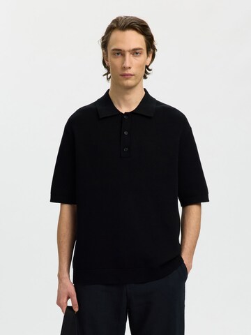 SELECTED - Jersey en negro: frente
