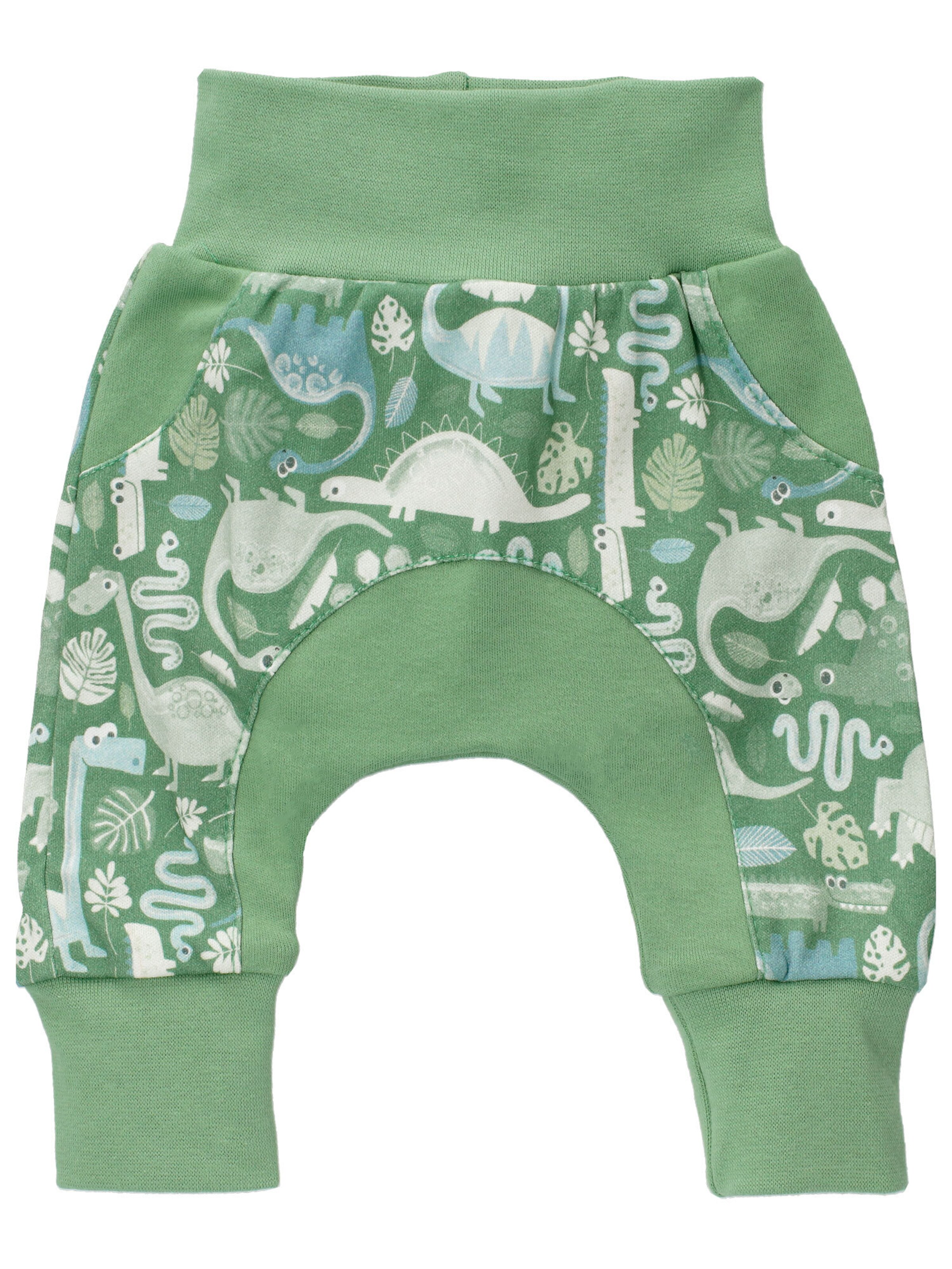 Effilé Pantalon NINI en vert : devant