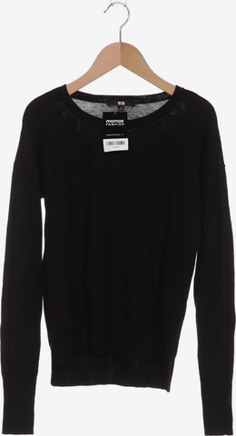UNIQLO Sweater & Cardigan in S in Black: front