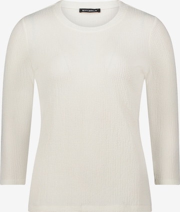 T-shirt Betty Barclay en blanc : devant