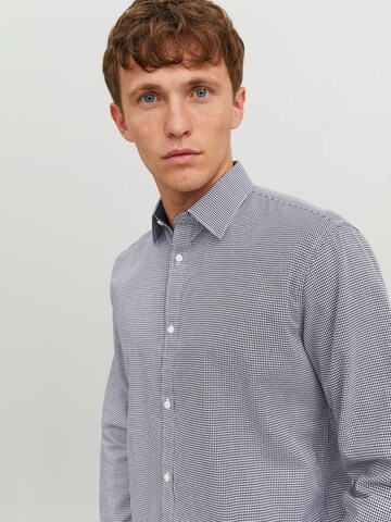 JACK & JONES Comfort Fit Hemd 'Belfast' in Blau