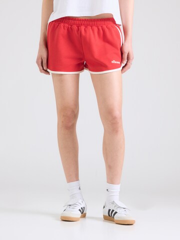 raudona ELLESSE Standartinis Kelnės 'Ceriale': priekis