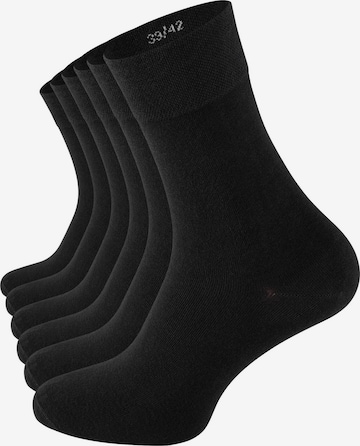 Calzino di Clark Crown in nero: frontale