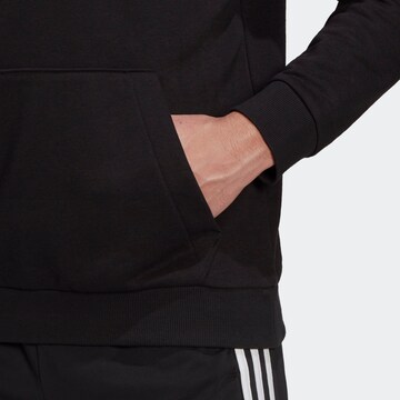 melns ADIDAS SPORTSWEAR Sportiska tipa džemperis 'Essentials Big Logo'