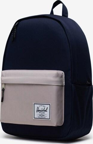 Herschel - Mochila em azul: frente