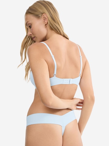 Sutien de tricou Sutien 'Make-Up Illusion' de la TRIUMPH pe albastru