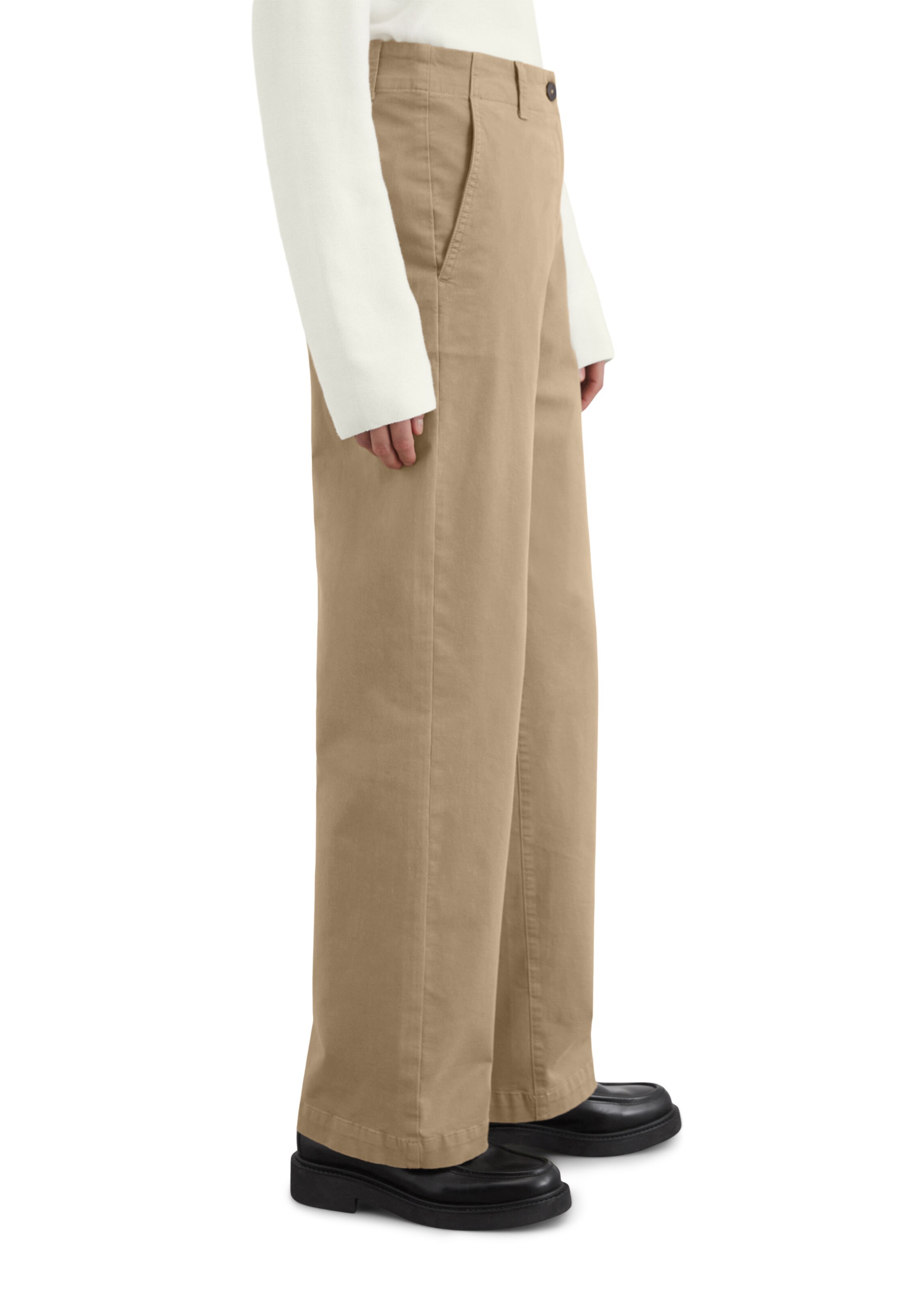 Marc O'Polo Loosefit Hose in Braun