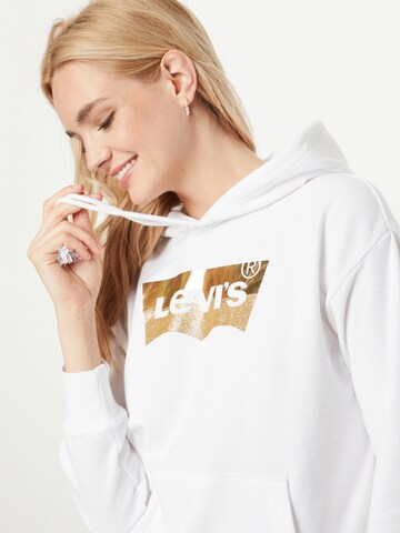 LEVI'S ® Sweatshirt 'LSE Graphic Standard Hoo' i hvid