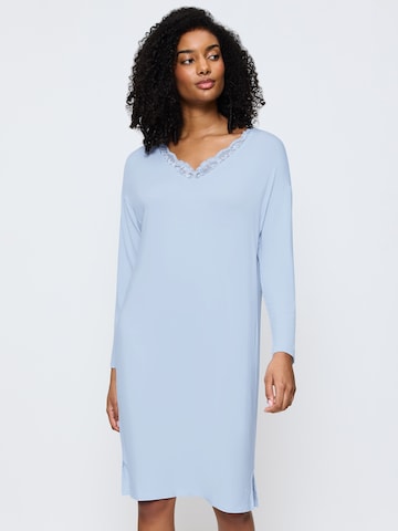 TRIUMPH Nightgown ' Timeless Sensuality ' in Blue: front