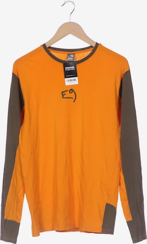 E9 Langarmshirt M in Orange: predná strana