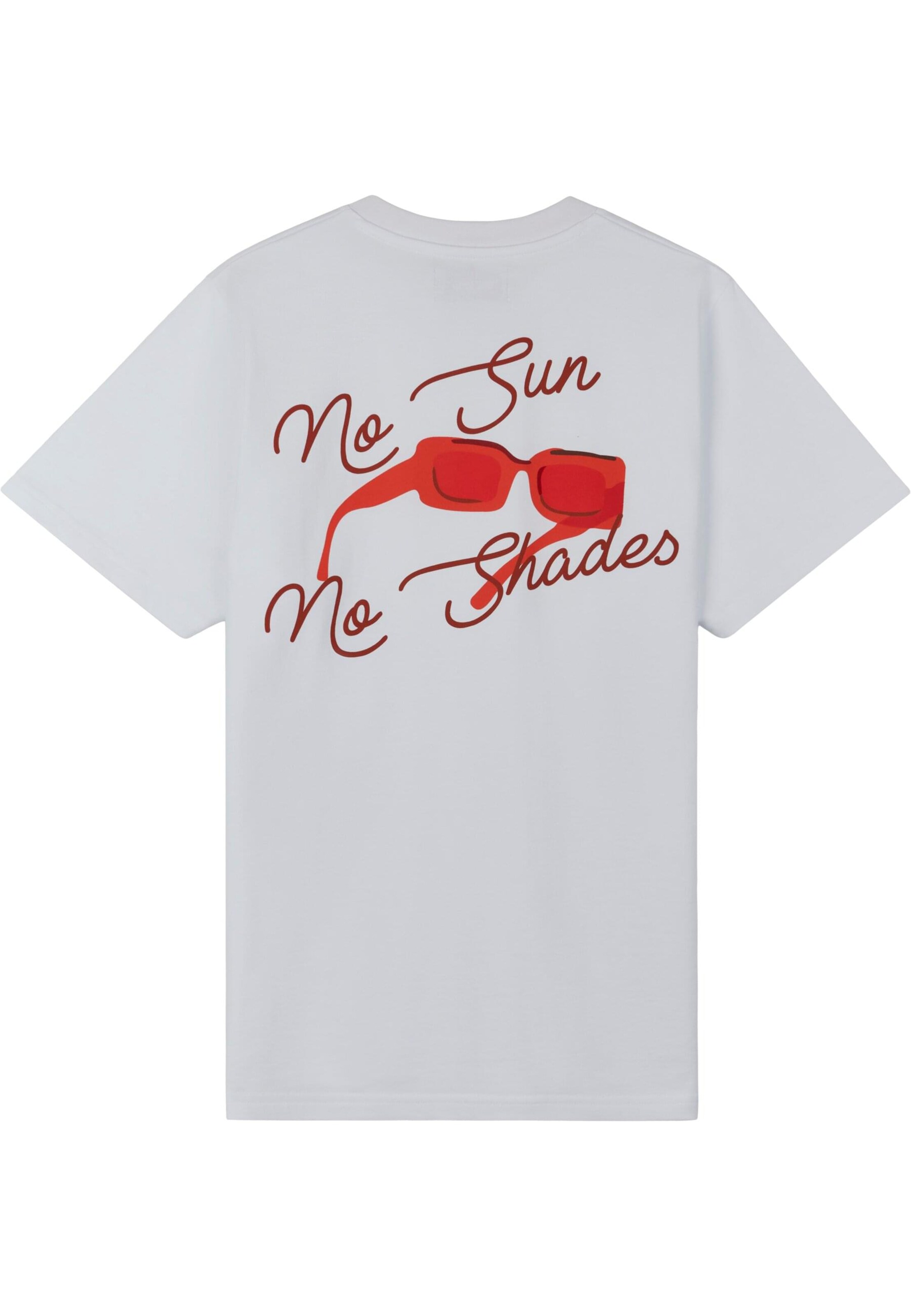 Pica Pica Shirt 'No Sun So Shades' in White