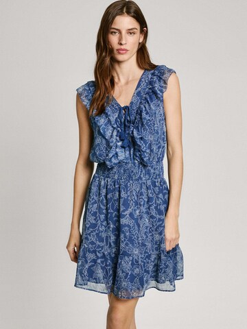 Pepe Jeans Kleid ' EDWINA ' in Blau: Vorderseite