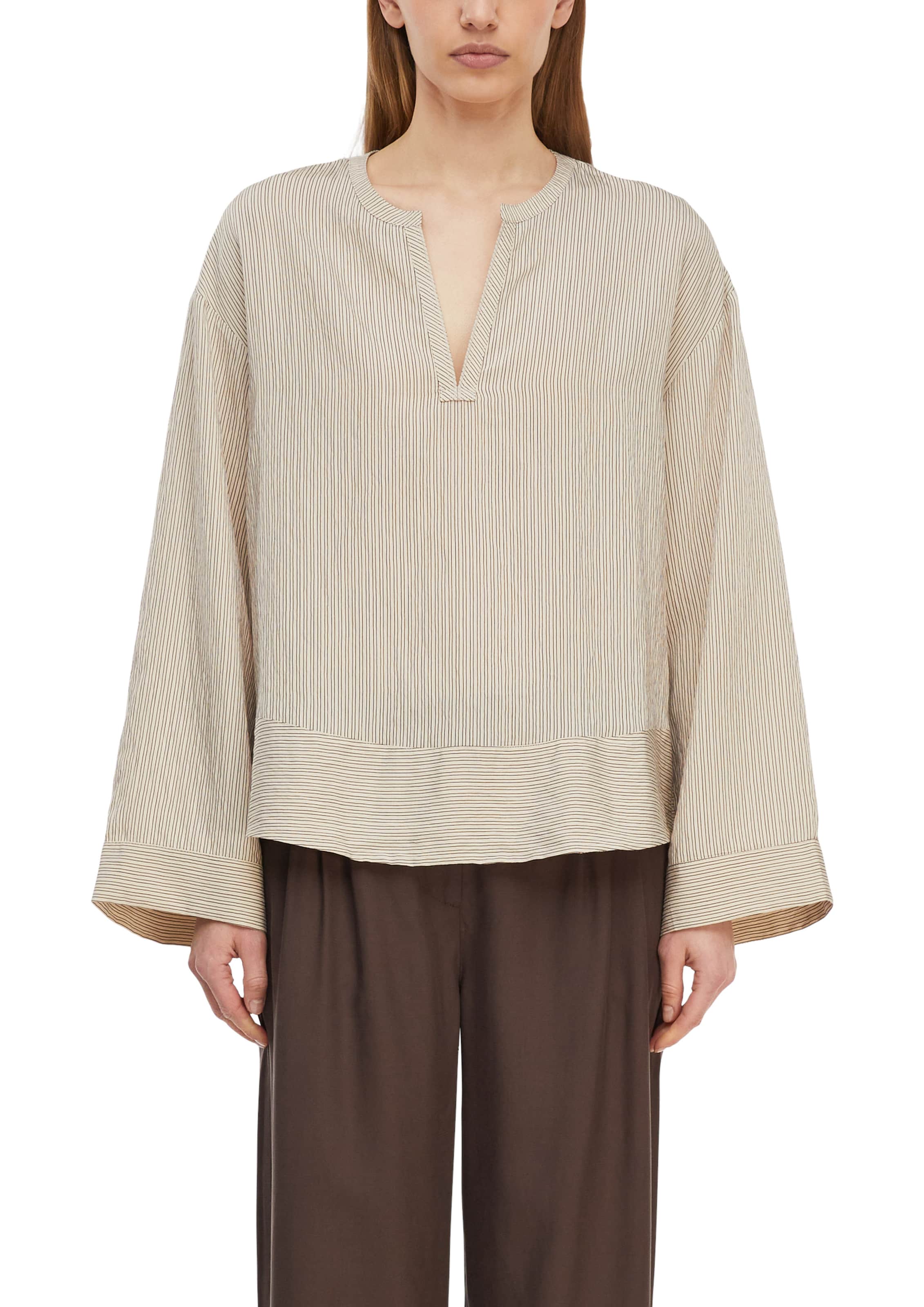 COMMA Bluse in Beige