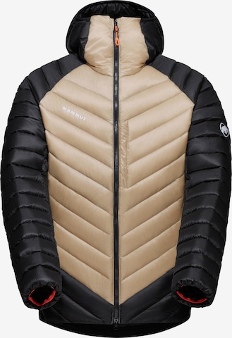 MAMMUT Funktionsjacke 'Broad Peak' in Beige: predná strana