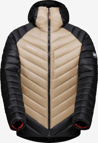 MAMMUT Outdoor jacket 'Broad Peak' in Beige: front