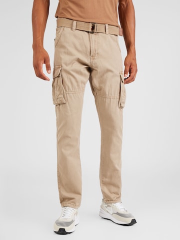 regular Pantaloni cargo 'Villiam' di INDICODE JEANS in beige: frontale