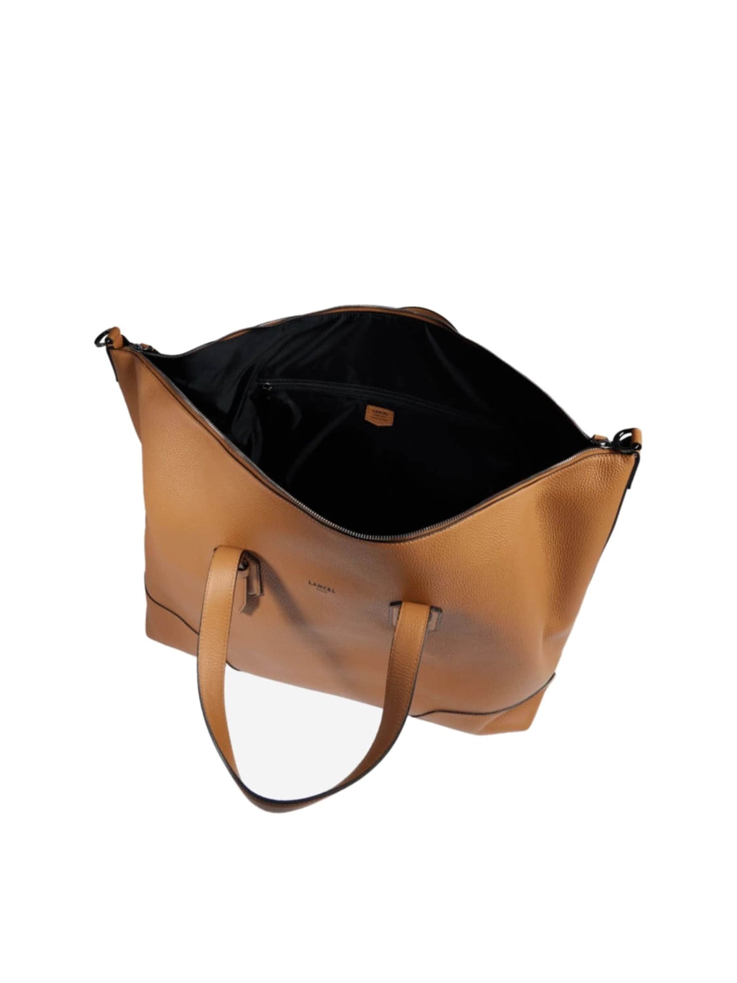 LancelRučna torbica 'Lancel Sac voyage Charlie Camel' - smeđa boja