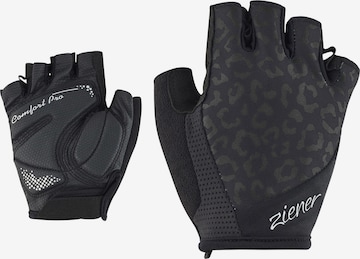 ZIENER Athletic Gloves 'Collien-Z' in Black: front