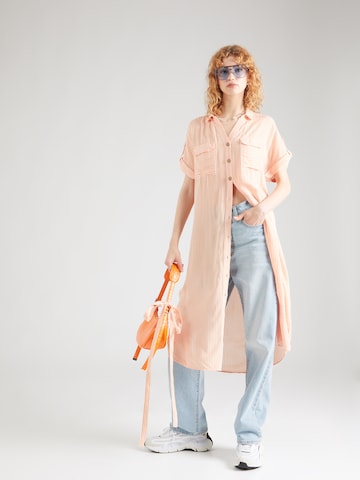 VERO MODA Košilové šaty 'VMBUMPY' – oranžová