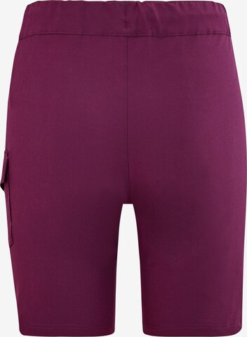 ZIENER Regular Workout Pants 'NISAKI X-Function' in Purple