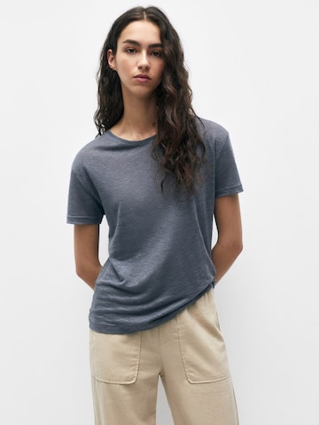 Pull&Bear T-Shirt in Grau: predná strana